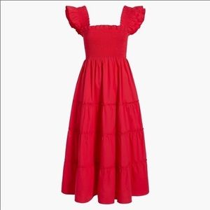 Coral red Hill House Home Ellie Nap dress